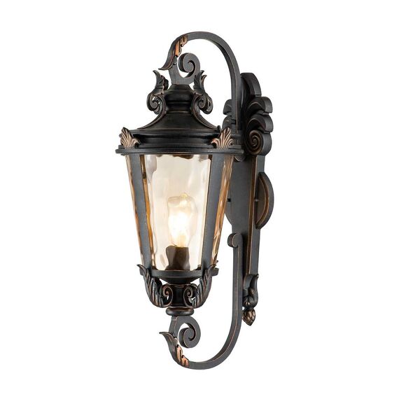 Външен аплик Baltimore 1xE27 Large Weathered Bronze Elstead Lighting BT1-L | Osvetlenieto.bg