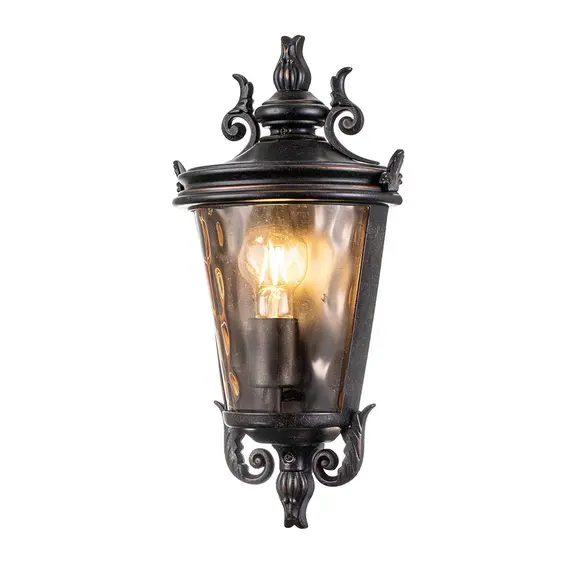 Външен аплик Baltimore 1xE27 Medium Half Weathered Bronze Elstead Lighting BT7-M | Osvetlenieto.bg