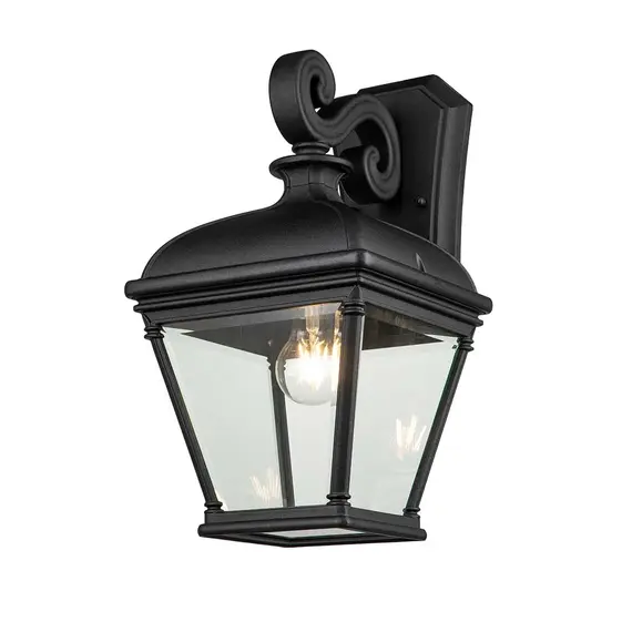 Външен аплик Bayview 1xE27 Large Black Elstead Lighting BAYVIEW-2L-BK | Osvetlenieto.bg