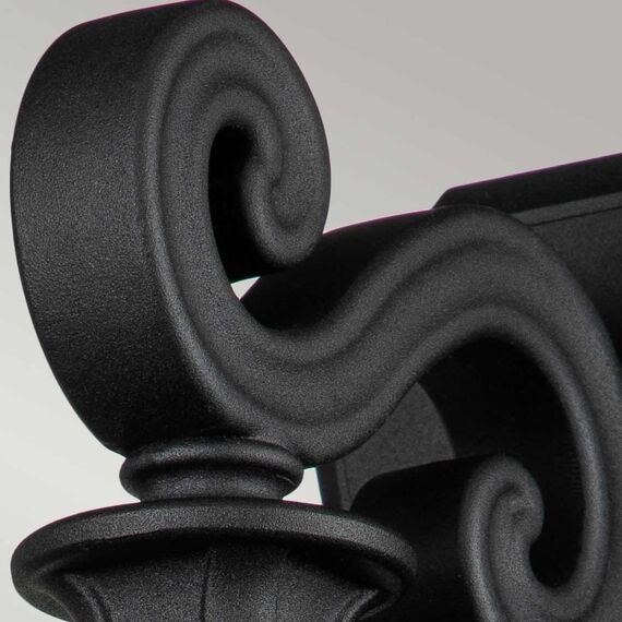 Външен аплик Bayview 1xE27 Large Black Elstead Lighting BAYVIEW-2L-BK | Osvetlenieto.bg