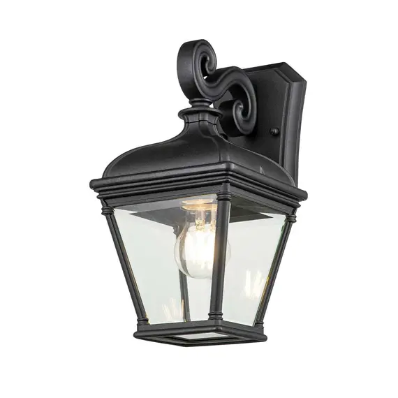 Външен аплик Bayview 1xE27 Medium Black Elstead Lighting BAYVIEW-2M-BK | Osvetlenieto.bg