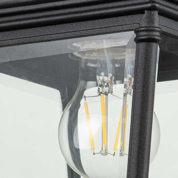 Външен аплик Bayview 1xE27 Medium Black Elstead Lighting BAYVIEW-2M-BK | Osvetlenieto.bg