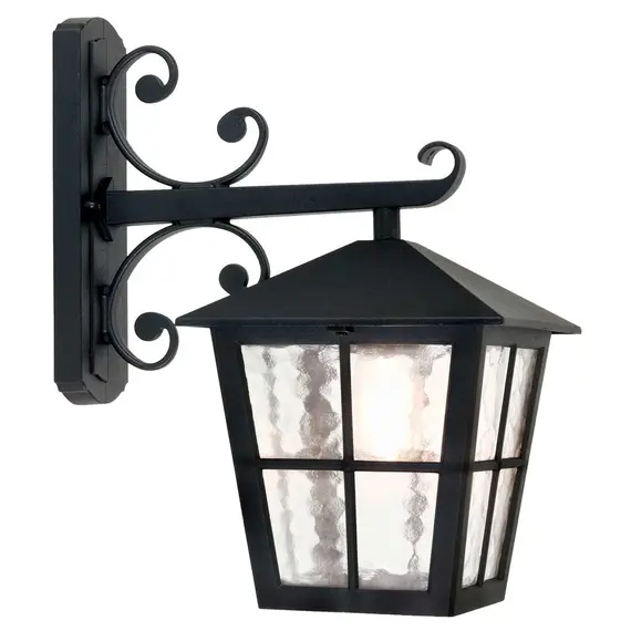 Външен аплик Canterbury 1xE27 Down Black Elstead Lighting BL52M-BLACK | Osvetlenieto.bg