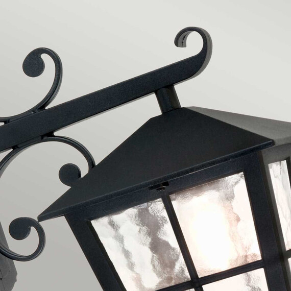 Външен аплик Canterbury 1xE27 Down Black Elstead Lighting BL52M-BLACK | Osvetlenieto.bg