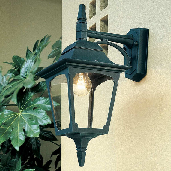 Външен аплик Chapel 1xE27 Down Black Elstead Lighting CP2-BLACK | Osvetlenieto.bg