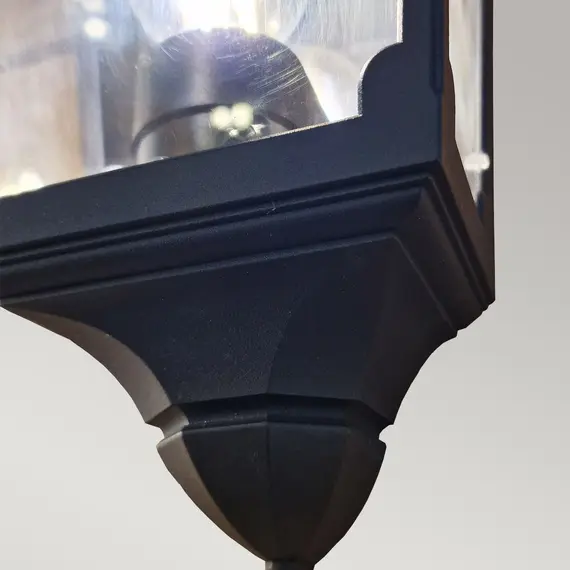 Външен аплик Chapel 1xE27 Half Lantern Black Elstead Lighting CP7-2-BLACK | Osvetlenieto.bg