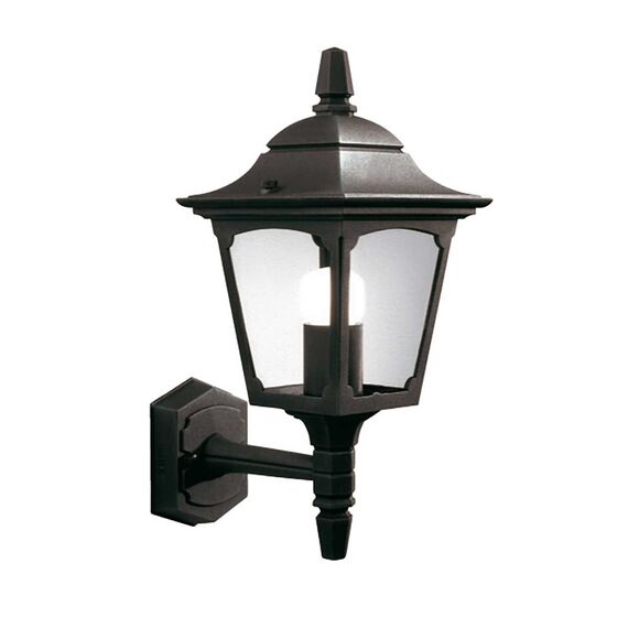 Външен аплик Chapel 1xE27 Mini Up Black Elstead Lighting CPM1-BLACK | Osvetlenieto.bg