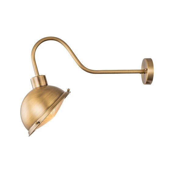 Външен аплик Chiswick 1xE27 Brass Sign Light Antique Brass Elstead Lighting CHISWICK-ATB | Osvetlenieto.bg