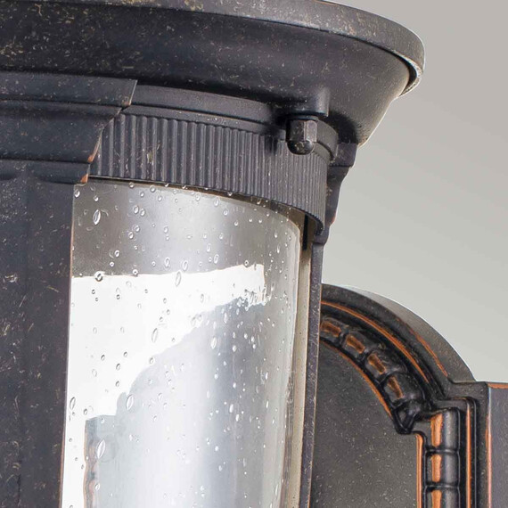 Външен аплик Cleveland 1xE27 Medium Weathered Bronze Elstead Lighting CL1-M | Osvetlenieto.bg