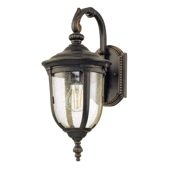 Външен аплик Cleveland 1xE27 Small Weathered Bronze Elstead Lighting CL2-S | Osvetlenieto.bg