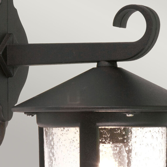 Външен аплик Hereford 1xE27 Large Down Black Elstead Lighting BL21-G-BLACK | Osvetlenieto.bg
