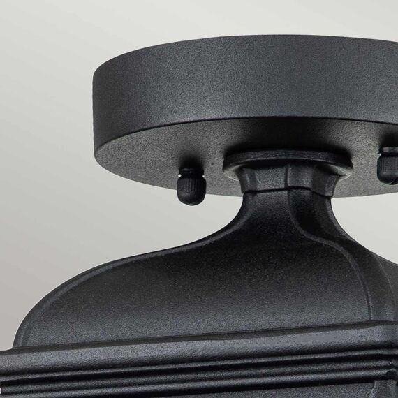 Външен плафон Bayview 1xE27 Black Elstead Lighting BAYVIEW-PORCH-BK | Osvetlenieto.bg