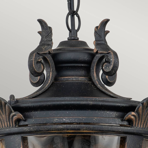 Външна висяща лампа Baltimore 1xE27 Large Weathered Bronze Elstead Lighting BT8-L | Osvetlenieto.bg