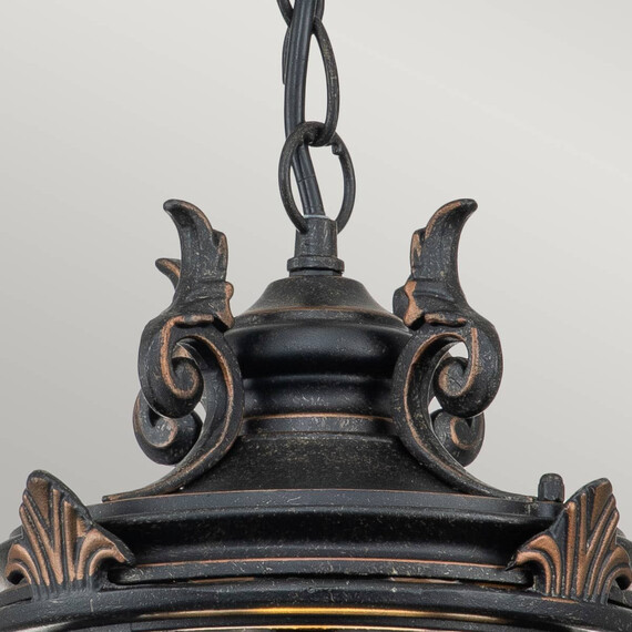 Външна висяща лампа Baltimore 1xE27 Medium Weathered Bronze Elstead Lighting BT8-M | Osvetlenieto.bg