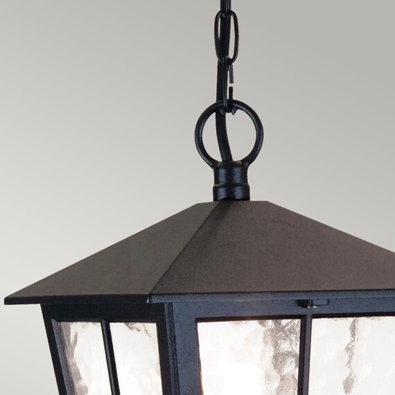 Външна висяща лампа Canterbury 1xE27 Black Elstead Lighting BL48M-BLACK | Osvetlenieto.bg