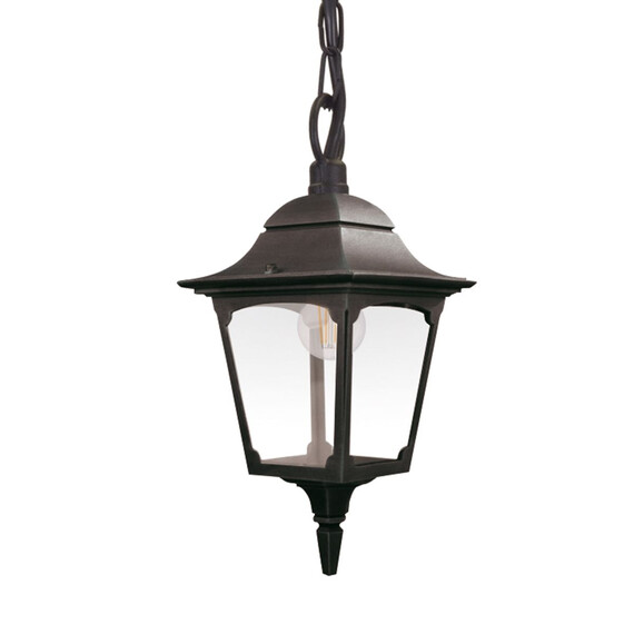 Външна висяща лампа Chapel 1xE27 Black Elstead Lighting CP9-BLACK | Osvetlenieto.bg