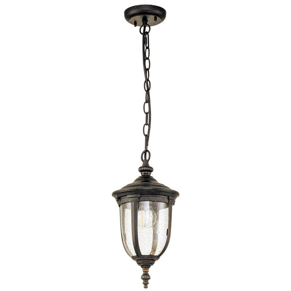 Външна висяща лампа Cleveland 1xE27 Small Weathered Bronze Elstead Lighting CL8-S | Osvetlenieto.bg