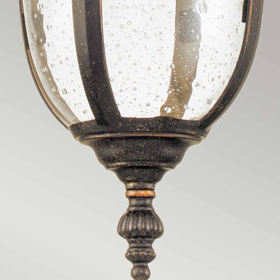 Външна висяща лампа Cleveland 1xE27 Small Weathered Bronze Elstead Lighting CL8-S | Osvetlenieto.bg