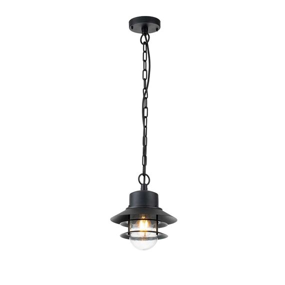 Външна висяща лампа Copenhagen 1xE27 Black Elstead Lighting COPENHAGEN8-BK | Osvetlenieto.bg