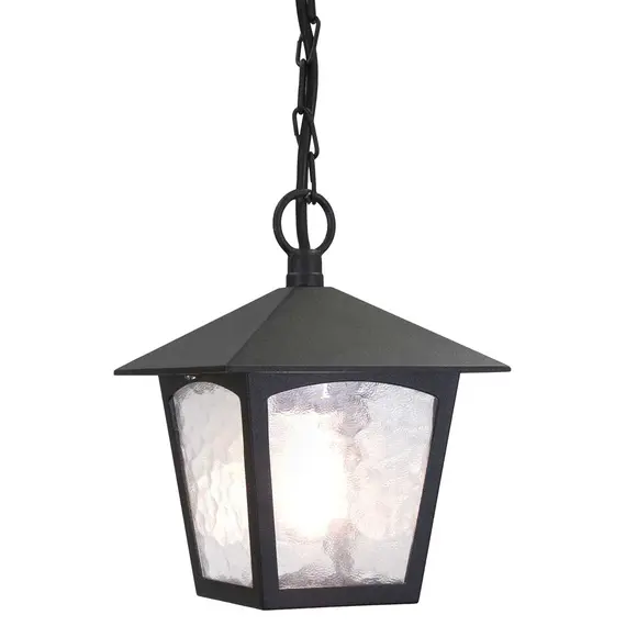Външна висяща лампа York 1xE27 Black Elstead Lighting BL6B-BLACK | Osvetlenieto.bg