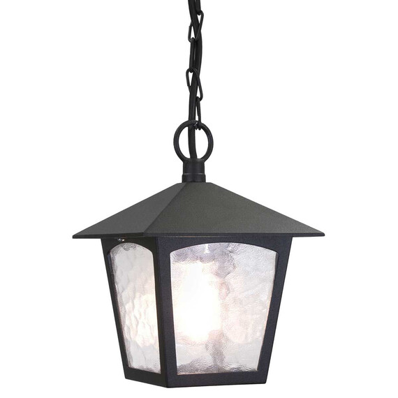 Външна висяща лампа York 1xE27 Black Elstead Lighting BL6B-BLACK | Osvetlenieto.bg