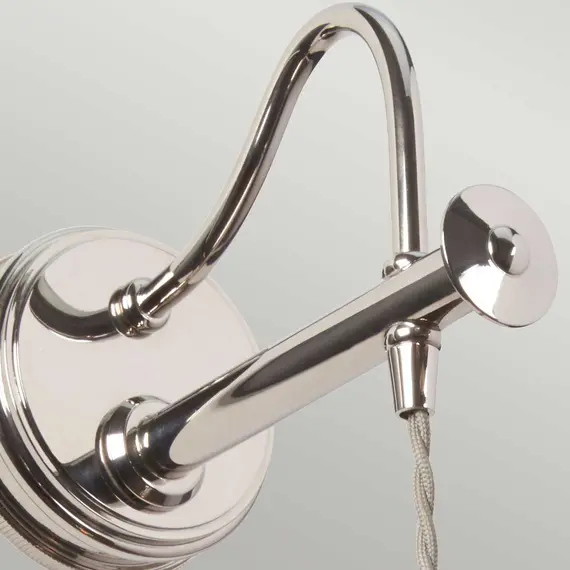 Аплик Douille 1xE27 Polished Nickel Elstead Lighting DOUILLE1-PN | Osvetlenieto.bg