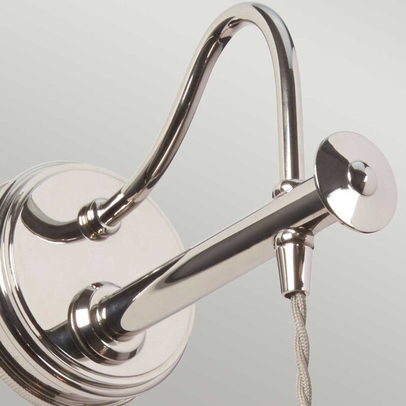 Аплик Douille 1xE27 Polished Nickel Elstead Lighting DOUILLE1-PN | Osvetlenieto.bg