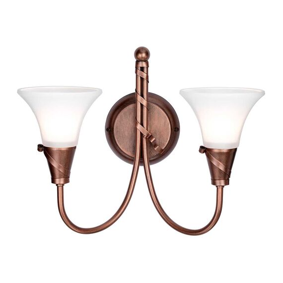 Аплик Emily 2xE14 Copper Patina Elstead Lighting EM2-COPPER | Osvetlenieto.bg