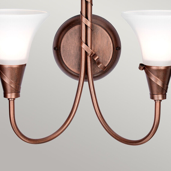Аплик Emily 2xE14 Copper Patina Elstead Lighting EM2-COPPER | Osvetlenieto.bg