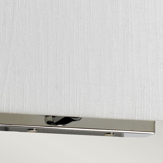 Аплик Riley 1xE27 Medium Rectangular Polished Chrome Back Plate Designer's Lightbox DL-RILEY-M-IV-PC | Osvetlenieto.bg