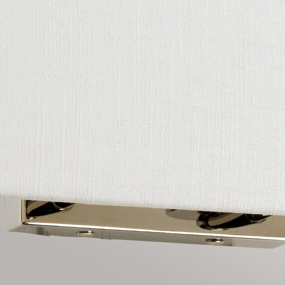 Аплик Riley 2xE27 Large Rectangular Polished Chrome Back Plate Designer's Lightbox DL-RILEY-L-IV-PC | Osvetlenieto.bg