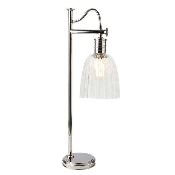 Настолна лампа Douille 1xE27 Polished Nickel Elstead Lighting DOUILLE-TL-PN | Osvetlenieto.bg