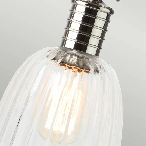 Настолна лампа Douille 1xE27 Polished Nickel Elstead Lighting DOUILLE-TL-PN | Osvetlenieto.bg