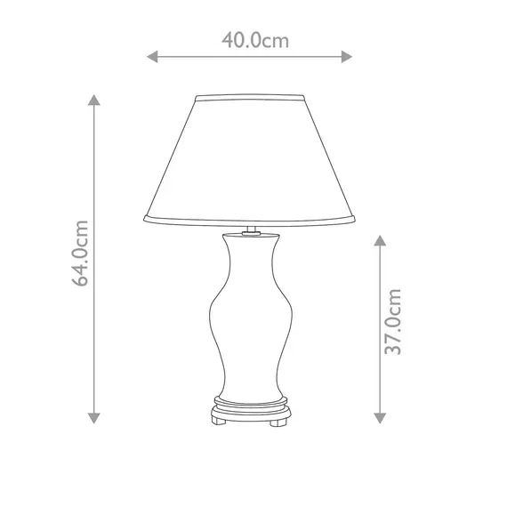 Настолна лампа Majin 1xE27 Tall Empire Shade Oxblood Designer's Lightbox DL-MAJIN-TL-OXB | Osvetlenieto.bg