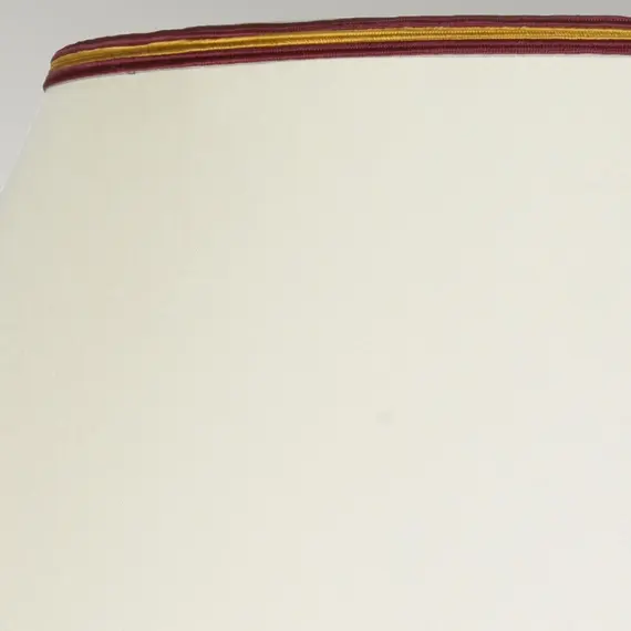 Настолна лампа Majin 1xE27 Tall Empire Shade Oxblood Designer's Lightbox DL-MAJIN-TL-OXB | Osvetlenieto.bg