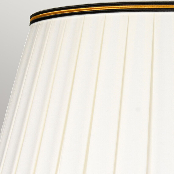 Настолна лампа Narbonne 1xE27 Tall Empire Shade Black and Gold Designer's Lightbox DL-NARBONNE-TL | Osvetlenieto.bg