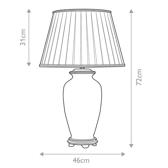 Настолна лампа Ping 1xE27 Cream coloured birds Designer's Lightbox DL-PING-TL | Osvetlenieto.bg