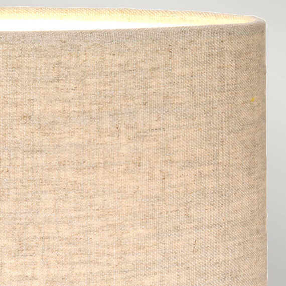 Настолна лампа Sabi 1xE27 Oval Shade Bronze Patina Designer's Lightbox DL-SABI-TL | Osvetlenieto.bg