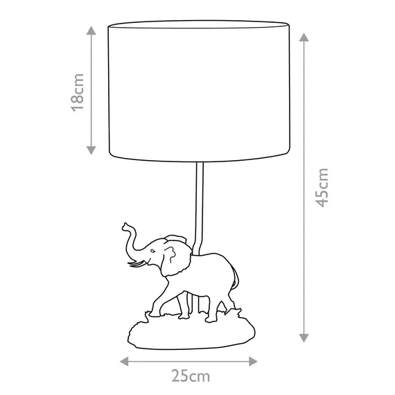 Настолна лампа Sabi 1xE27 Oval Shade Bronze Patina Designer's Lightbox DL-SABI-TL | Osvetlenieto.bg