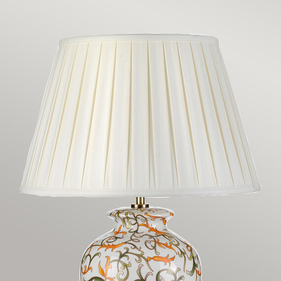 Настолна лампа Soling 1xE27 Cream Orange and GreenDesigner's Lightbox DL-SOLING-TL | Osvetlenieto.bg