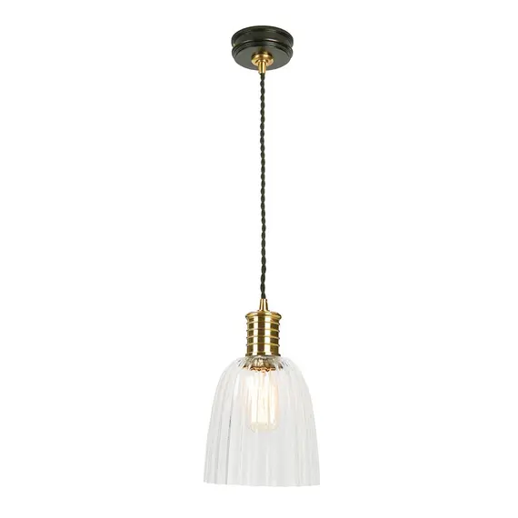 Пендел Douille 1xE27 Black Polished Brass Elstead Lighting DOUILLE-P-BPB | Osvetlenieto.bg