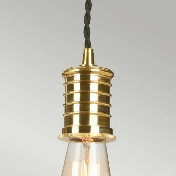 Пендел Douille 1xE27 Black Polished Brass Elstead Lighting DOUILLE-P-BPB | Osvetlenieto.bg