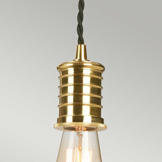 Пендел Douille 1xE27 Black Polished Brass Elstead Lighting DOUILLE-P-BPB | Osvetlenieto.bg
