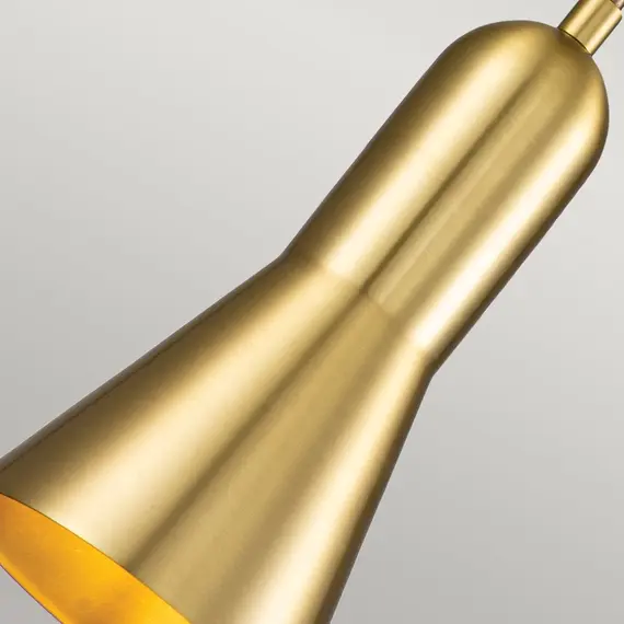 Пендел Etoile 1xE27 Small Aged Brass and Gold Leaf Elstead Lighting ETOILE-P-S-AB | Osvetlenieto.bg