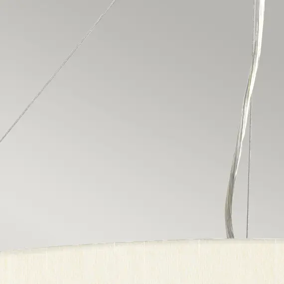 Полилей Pearce26 5xE27 Aged Brass Ceiling Pan Aged Brass Ivory Shade Designer's Lightbox DL-PEARCE26-5LT-IV-AB | Osvetlenieto.bg