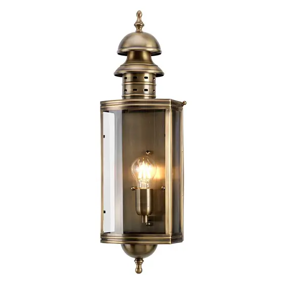 Външен аплик Downing Street 1xE27 Aged Brass Elstead Lighting DOWNING-STREET | Osvetlenieto.bg