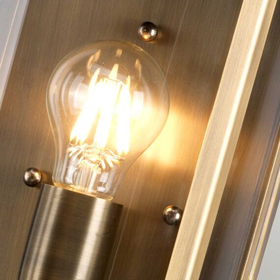 Външен аплик Downing Street 1xE27 Aged Brass Elstead Lighting DOWNING-STREET | Osvetlenieto.bg Външен аплик Downing Street 1xE27 Aged Brass Elstead Lighting DOWNING-STREET | Osvetlenieto.bg