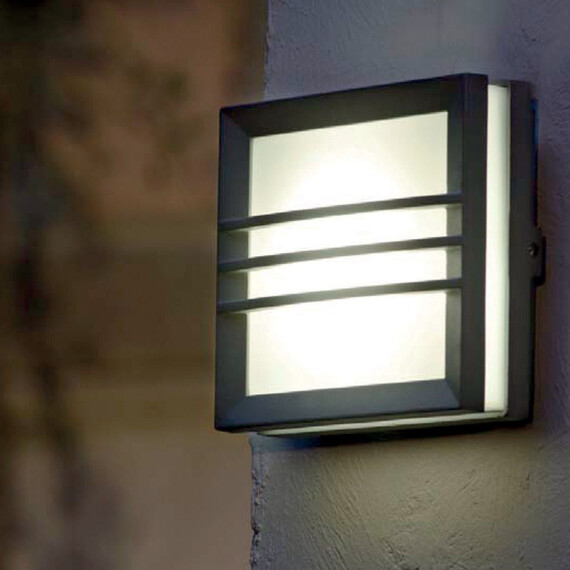 Външен аплик Egil 1xGX53 Wall Ceiling Lantern Graphite Elstead Lighting EGIL-2W | Osvetlenieto.bg