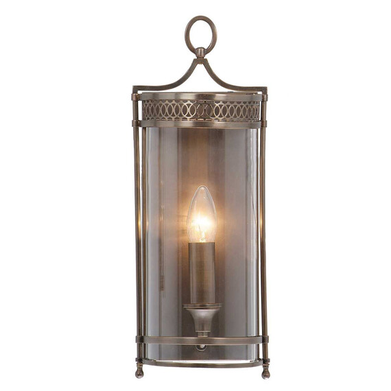 Аплик Guildhall 1xE14 Dark Bronze Elstead Lighting GH-WB-DB | Osvetlenieto.bg