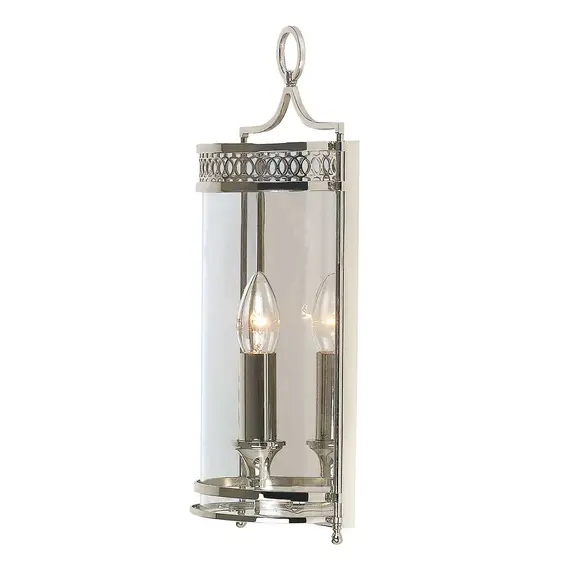 Аплик Guildhall 1xE14 Polished Nickel Elstead Lighting GH-WB-PN | Osvetlenieto.bg